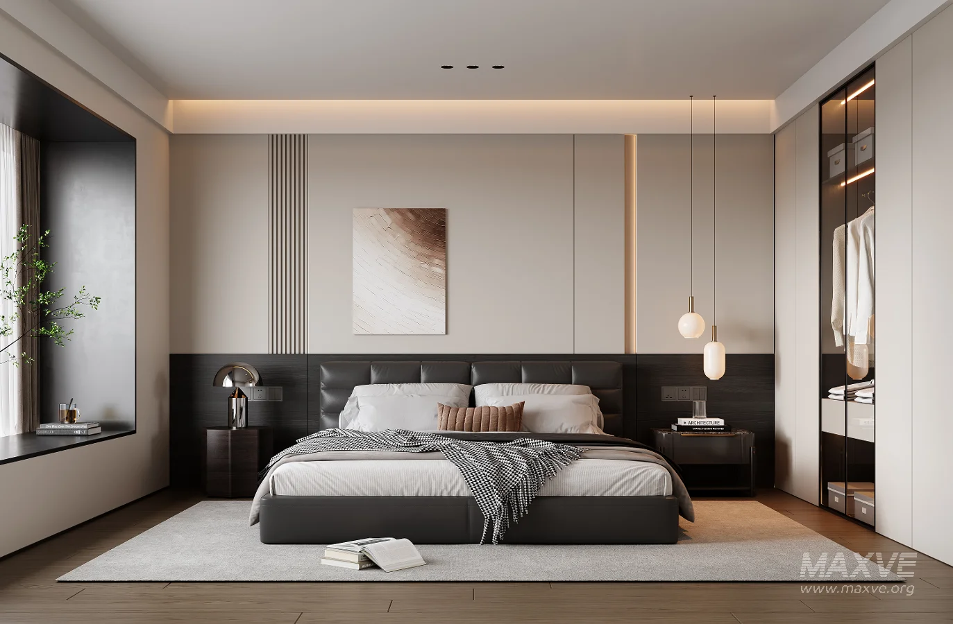 Modern bedroom - Image 1