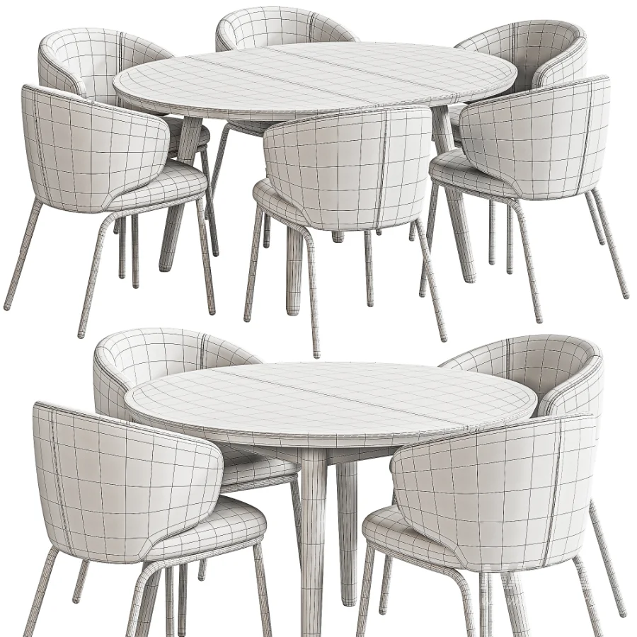 Campo Chair Fjord Dining Table - Image 3