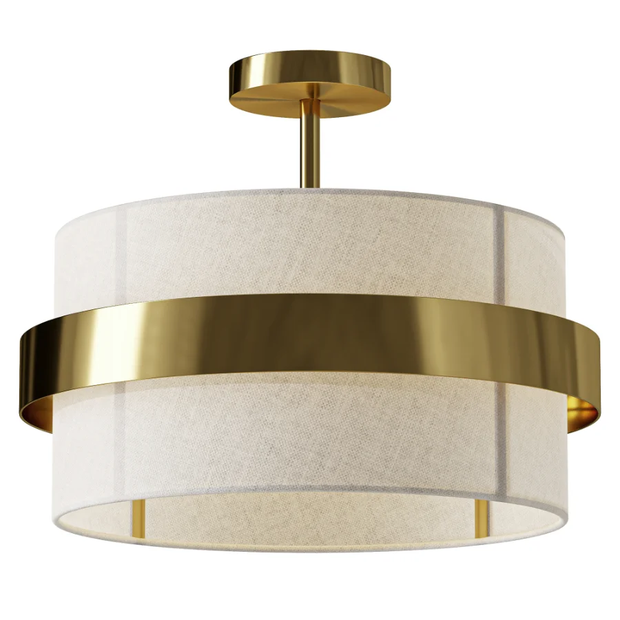 Freya Bride Fabric Ceiling Lamp - Image 1