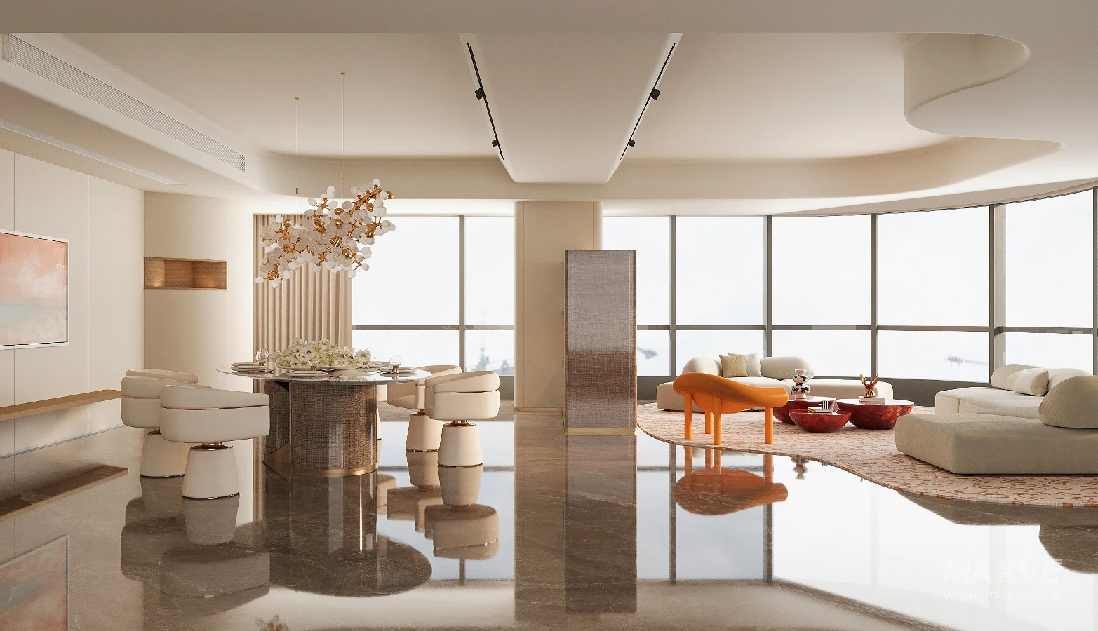 modern living room - Image 1