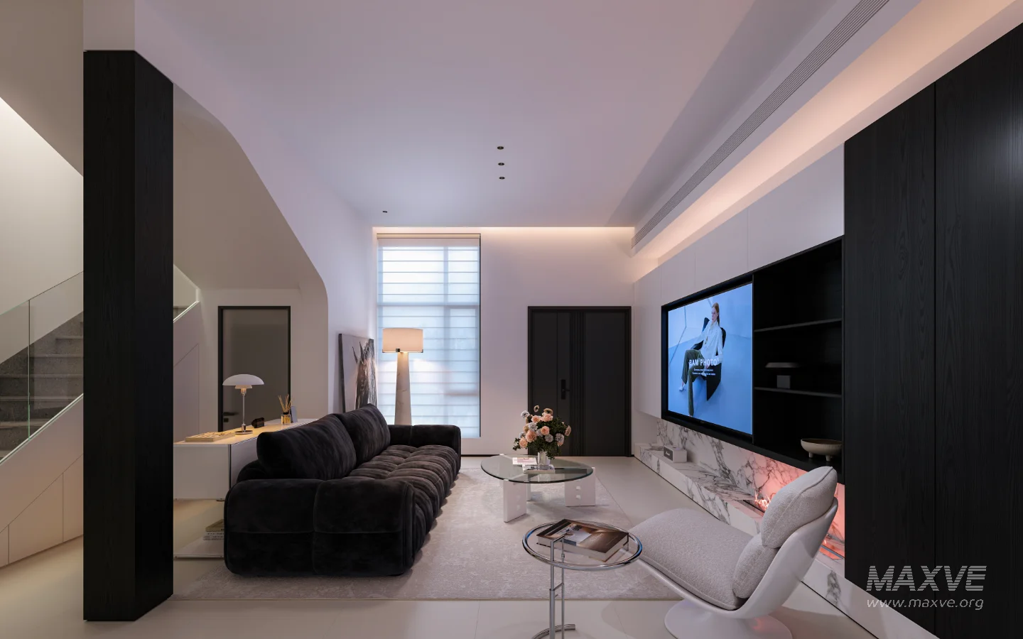 Modern living room dining room - Image 13