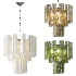 Azzura Glass Chandelier white - Thumbnail 1