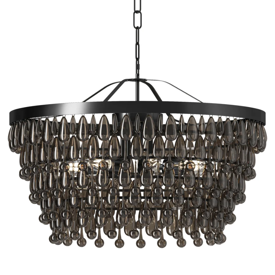 Statement Drum Chandelier - Image 1