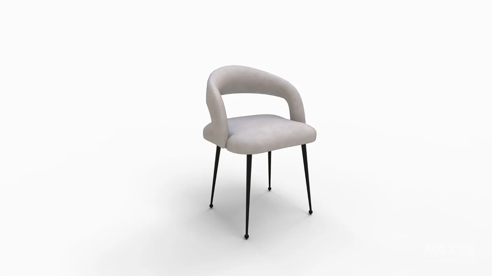 Rocco Velvet Dining Chair - Image 4