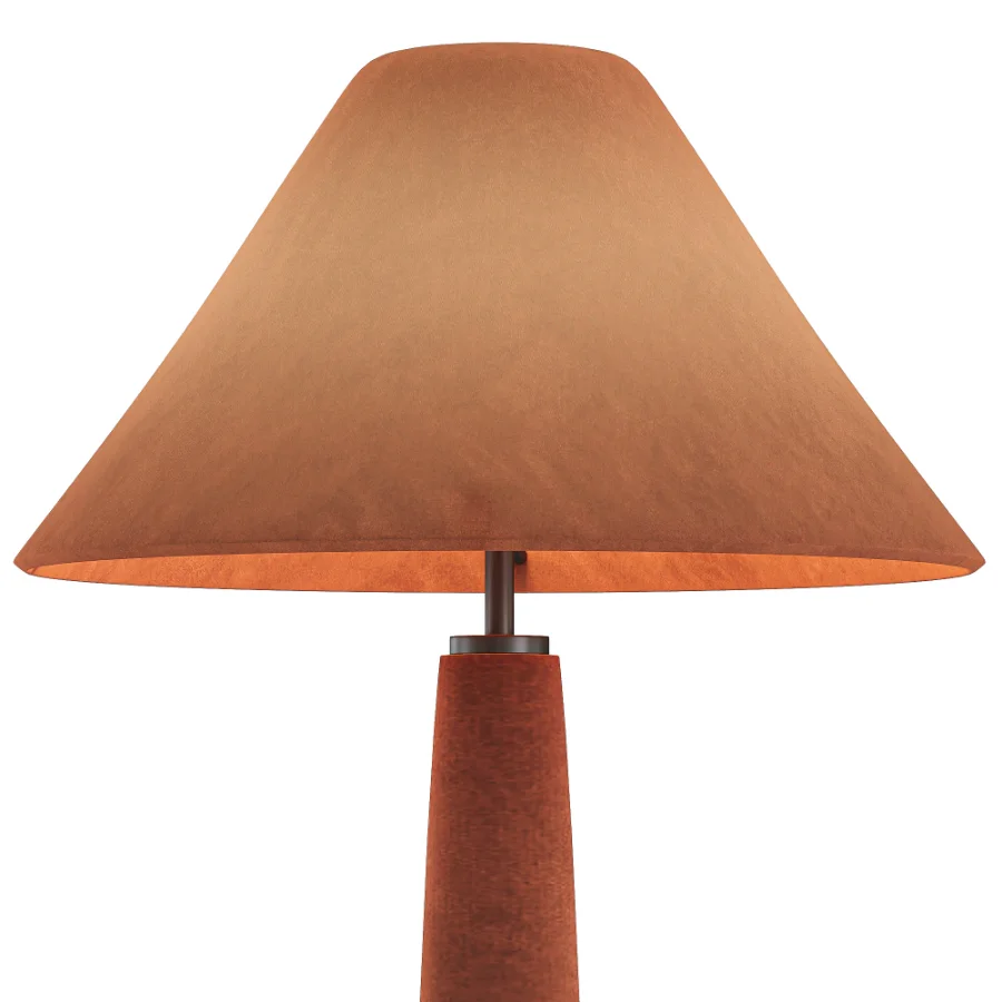Lulu Printed Fabric Upholstered Empire Floor Lamp - Image 3