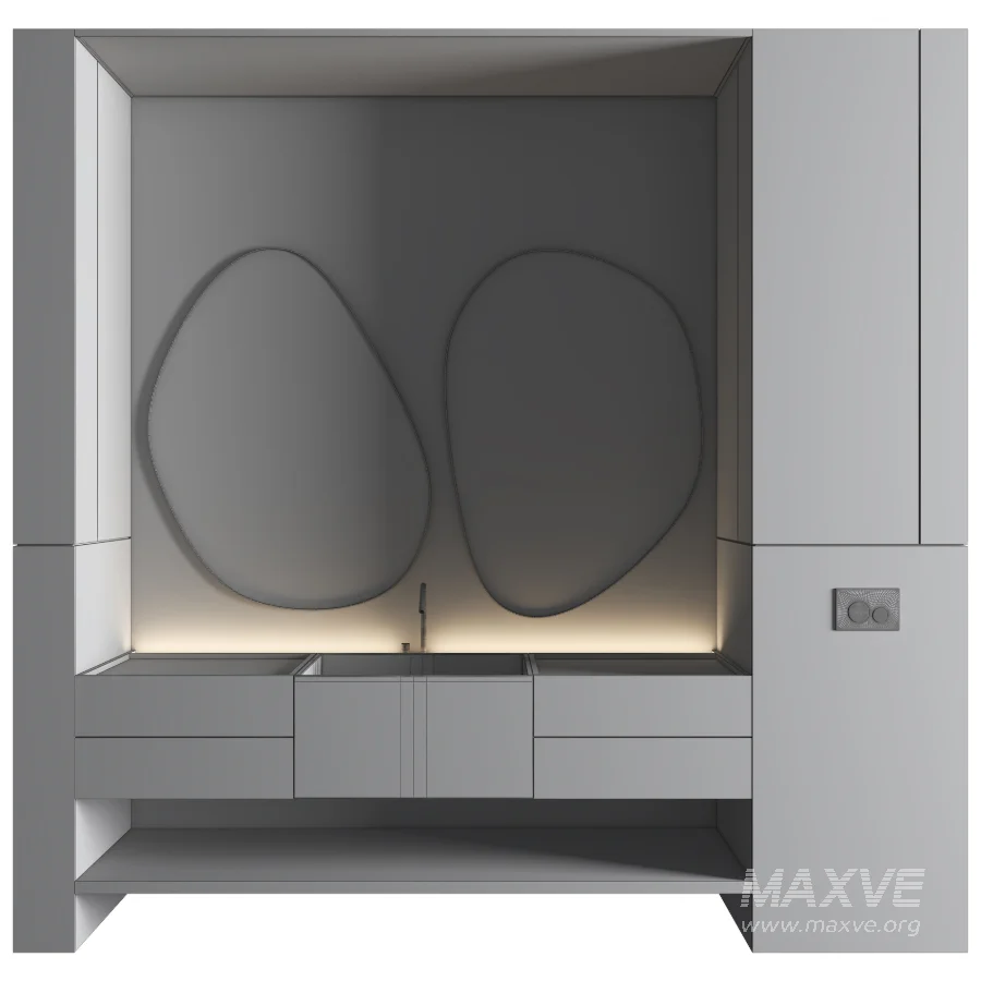 Bathroom Furniture Set 14 - Image 3