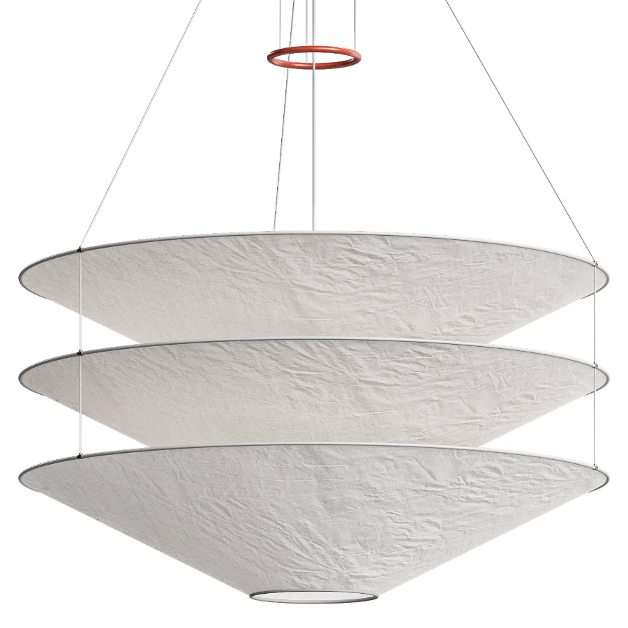Floatation Japanese Suspension Lamp by Ingo Maurer - Image 3
