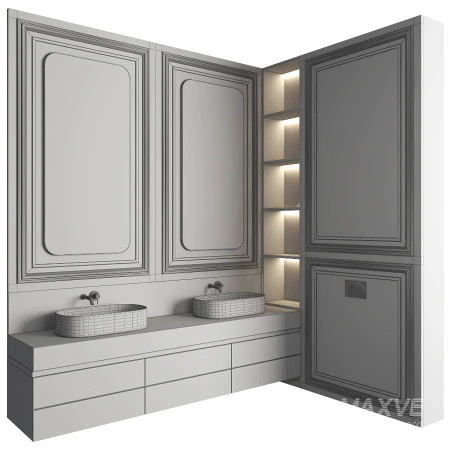 Bathroom Furniture Set 15 - Image 2