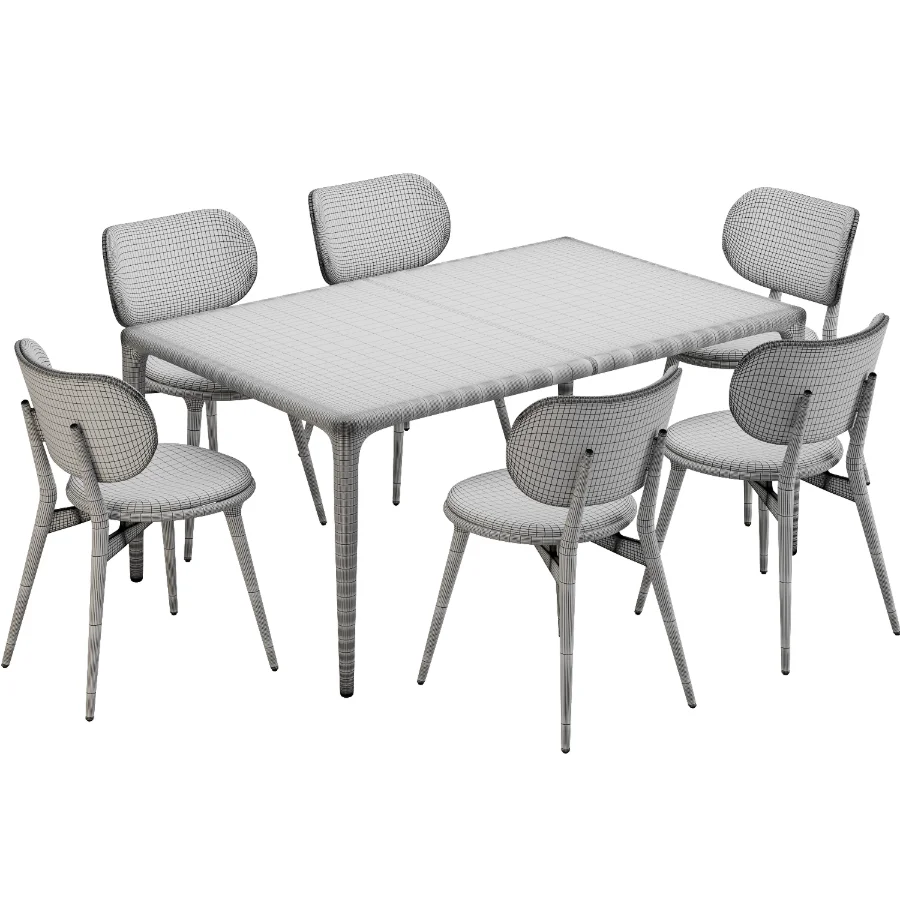 Dinning chair and table359 - Image 8