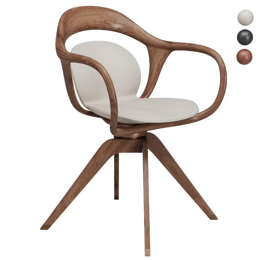 Norah Swivel Armchair - Image 1