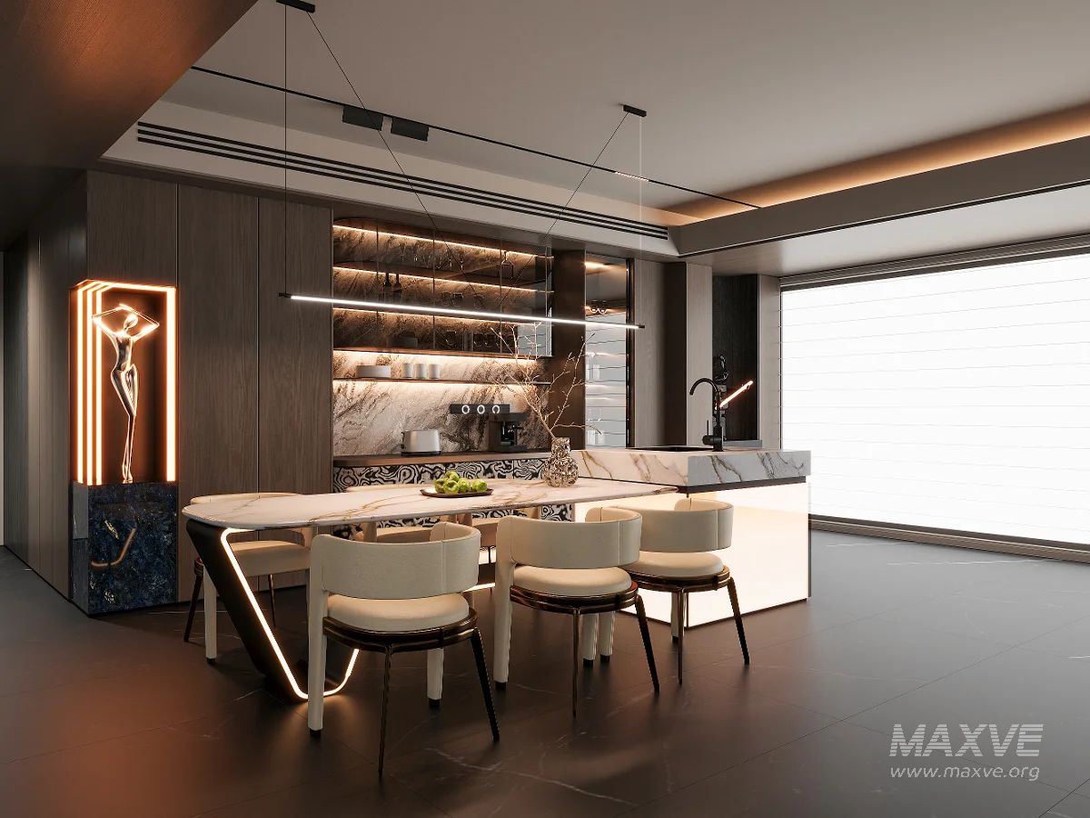 Modern dining room - Image 1