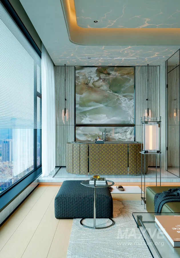 modern luxury bedroom interior - Image 4