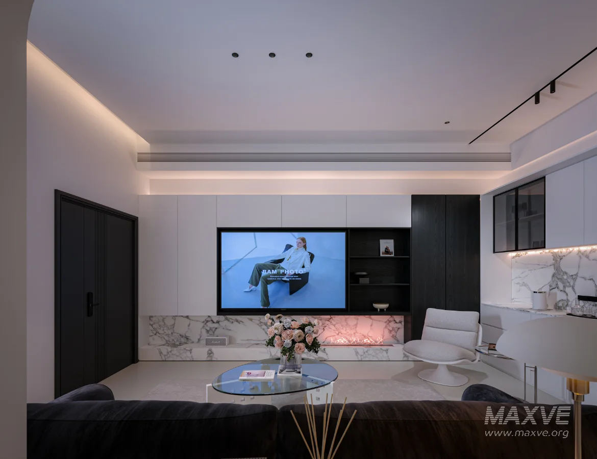Modern living room dining room - Image 3