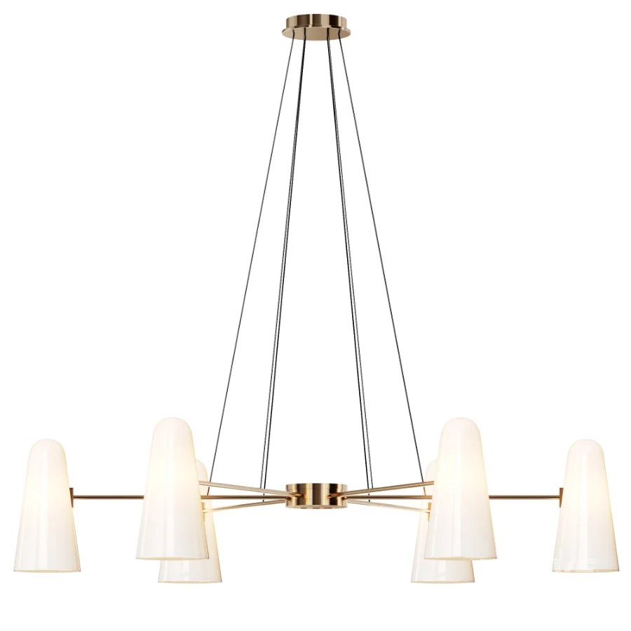 Bianco Chandelier 6 Lights - Image 1