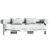 Collins Aluminum 2 Seat Sofa - Thumbnail 1