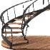 Wooden Spiral Staircase - Thumbnail 5