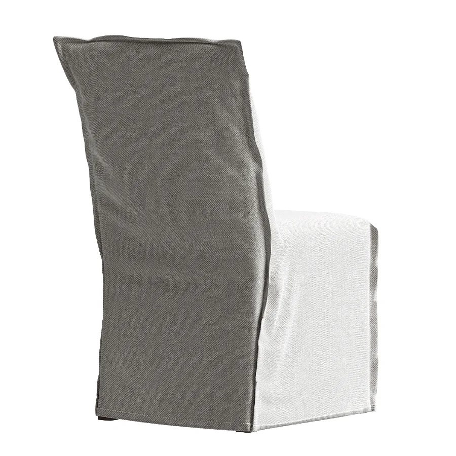 Addison Flange Slipcovered Dining Chair - Image 2