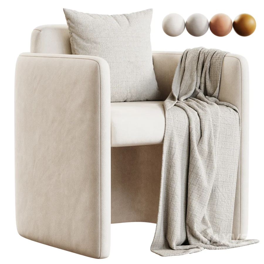 Performance Fabric Dining Armchair - Image 1