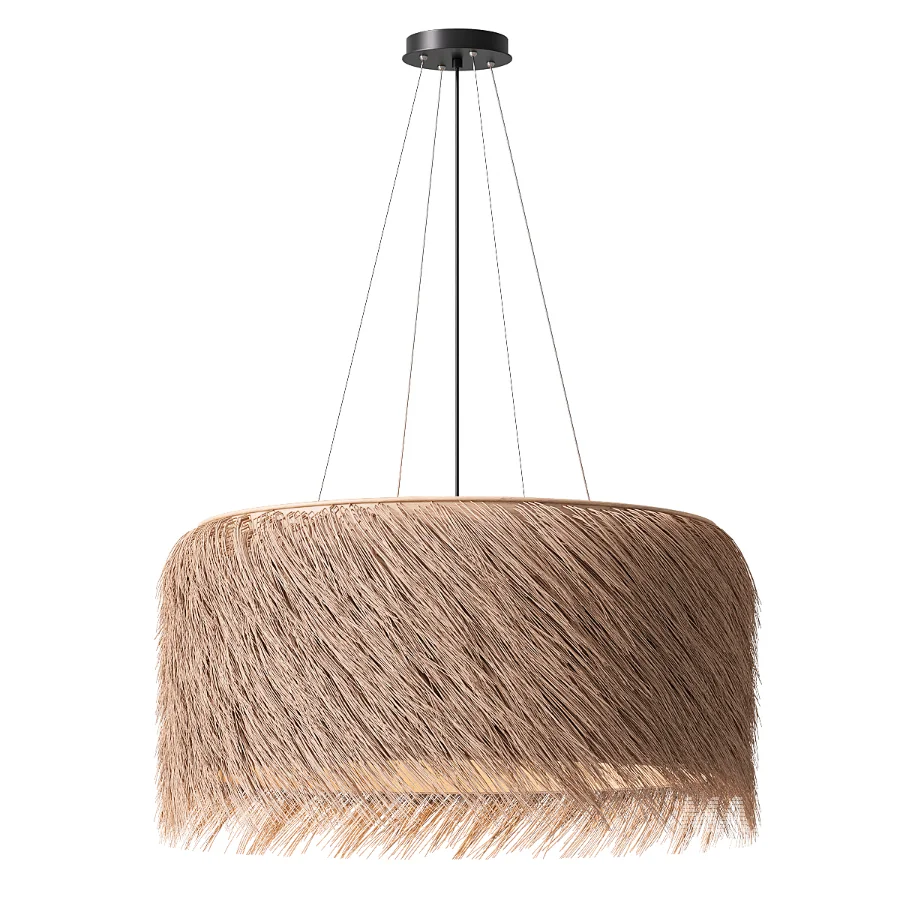 Raffia Lampshade by Candy Lamp - Image 3