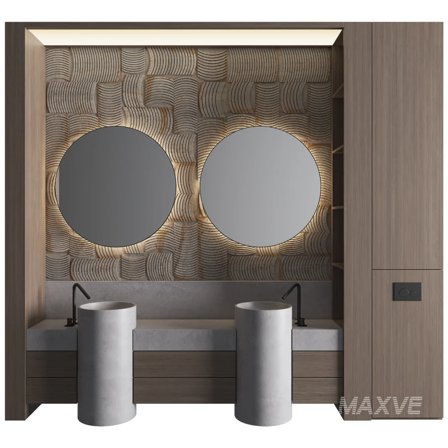 Bathroom Furniture Set 11 - Image 1