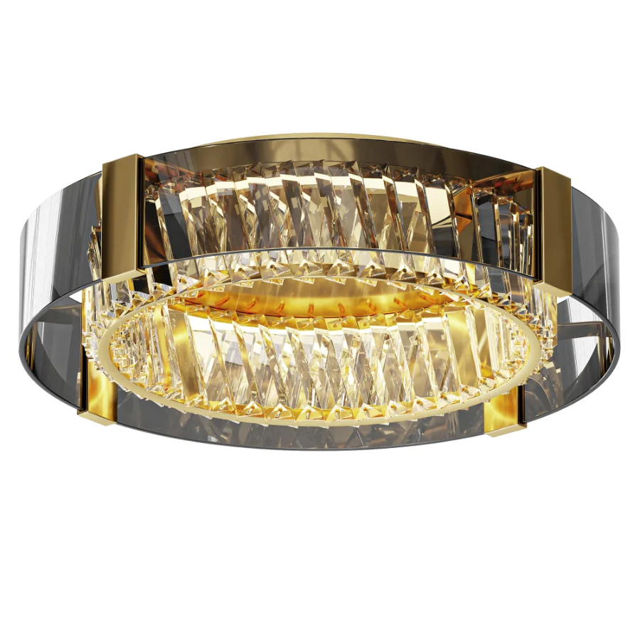 Mayfield Modern Dome Crystal Ceiling Light - Image 2