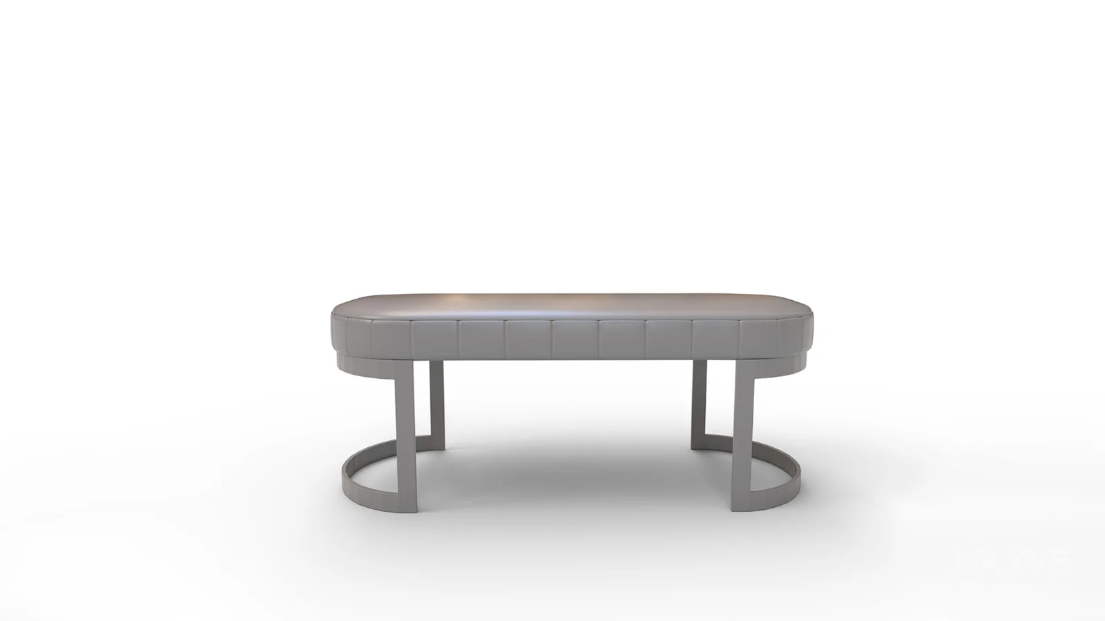 Meridian Furniture Lemar Velvet Bench - Image 3