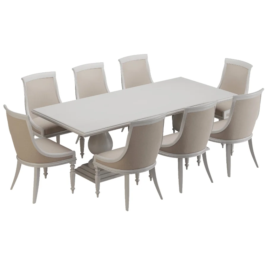 Dinning chair and table369 - Image 1