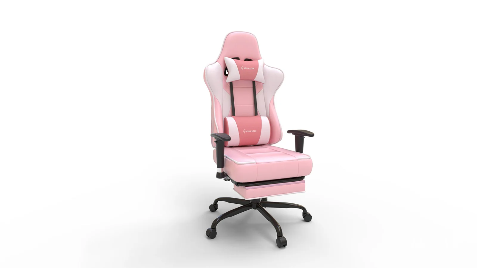 Gaming Chair with Massager Lumbar Support - Image 2