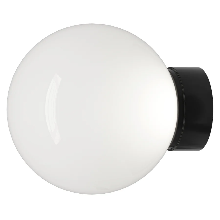 Tom Dixon Globe Opal Surface Wall Light White LED - Image 1