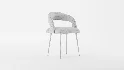 Rocco Velvet Dining Chair - Thumbnail 7