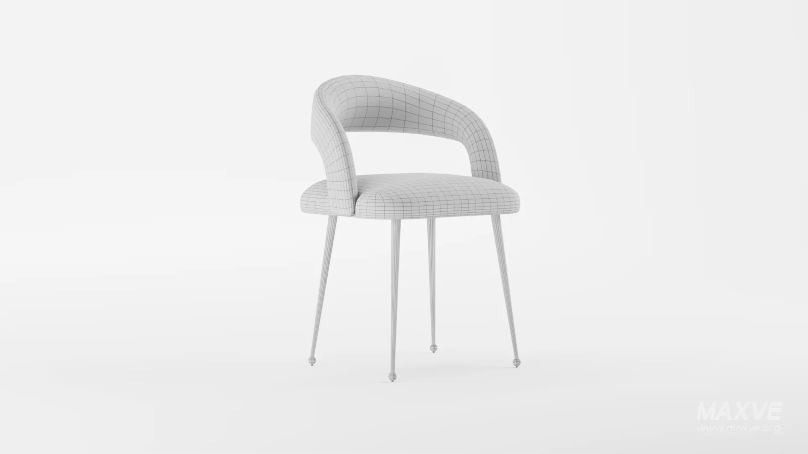 Rocco Velvet Dining Chair - Image 7