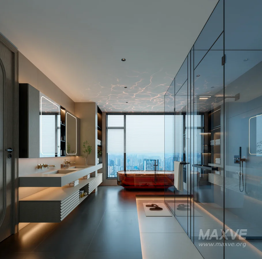 modern bathroom interior - Image 1