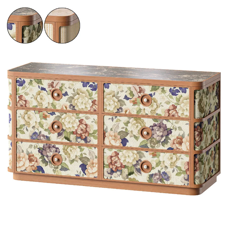 Leo Six Drawer Dresser by Sohohome - Image 3