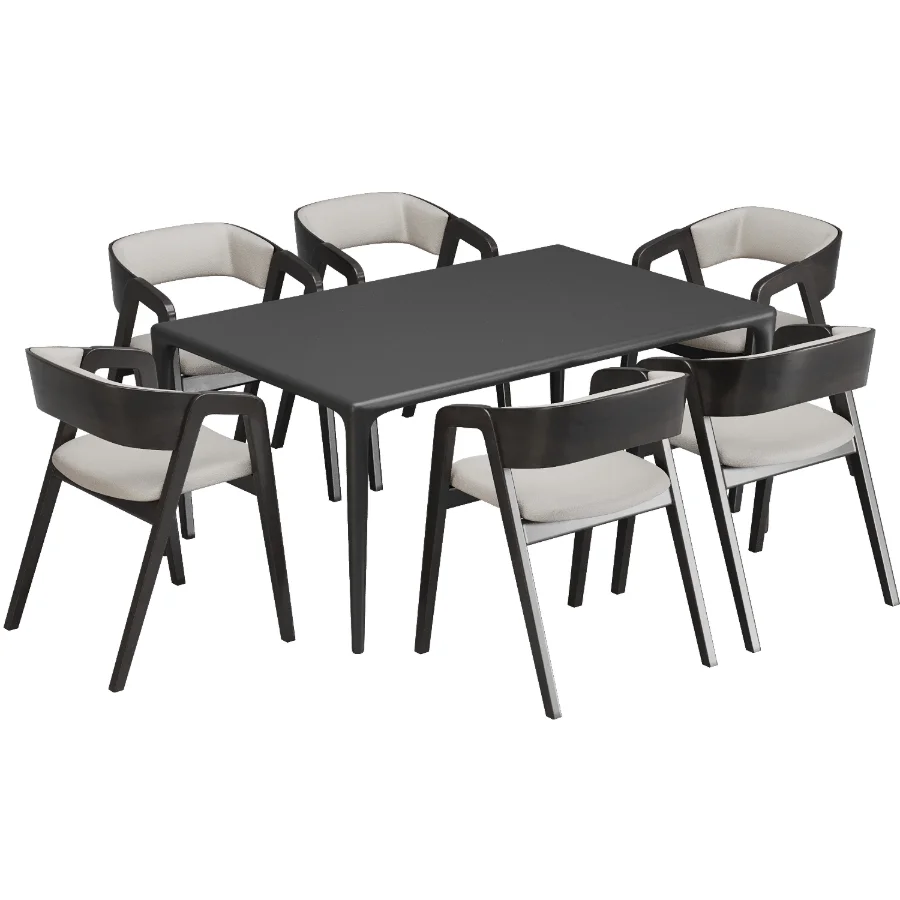 Dinning chair and table347 - Image 6