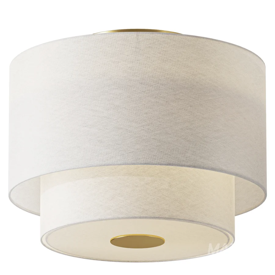 Tanyel Fabric Flush Mount - Image 1