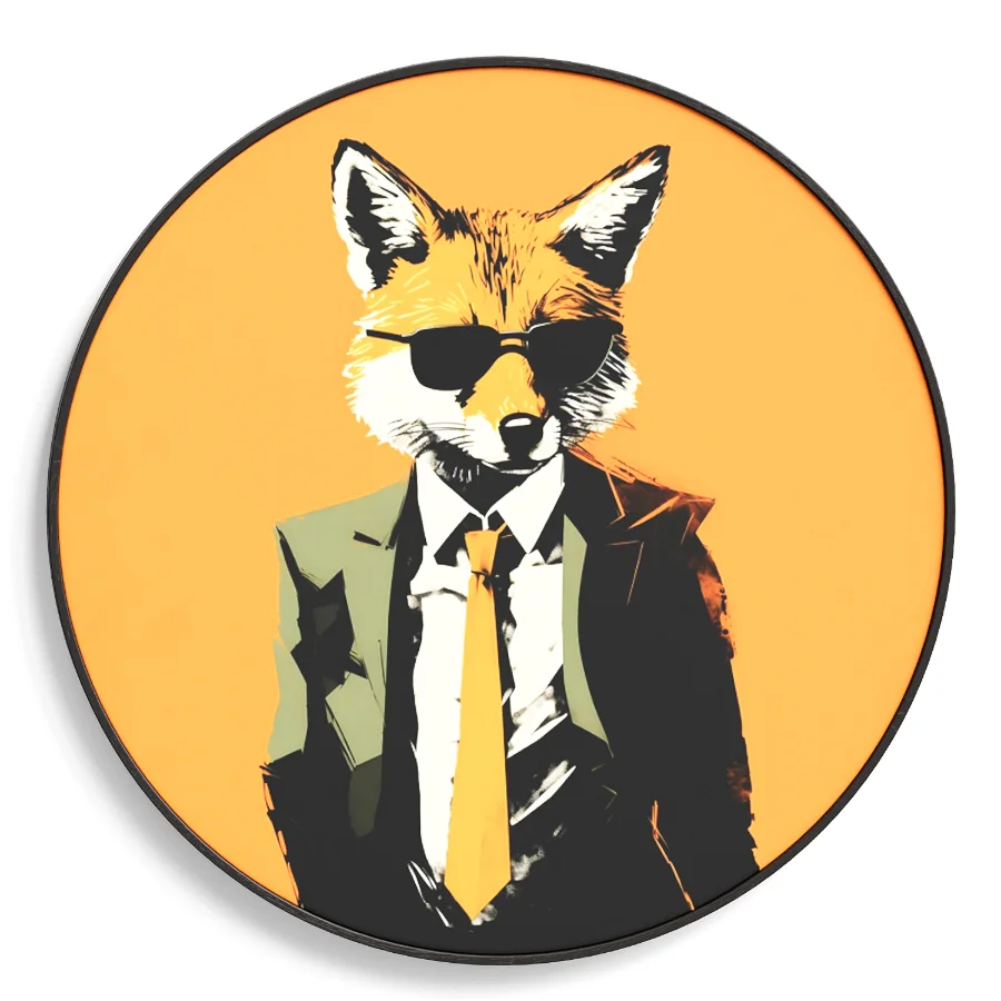 Wall Painting Cool Fox - Image 1