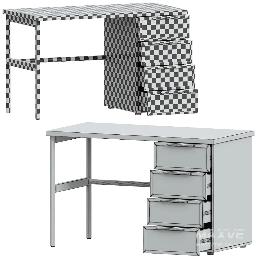 Flavir Desk 120×60 - Image 1