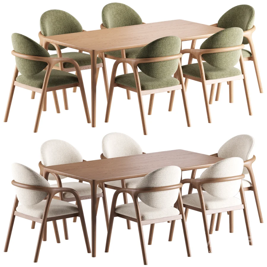 Ikonik Chair Ashwood Table - Image 1