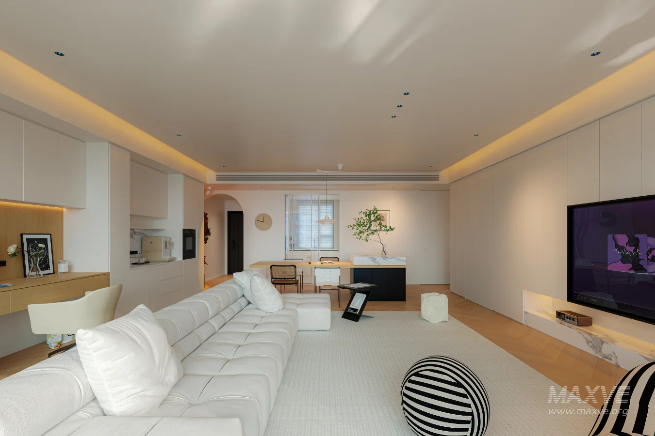 Modern living room dining room - Image 1