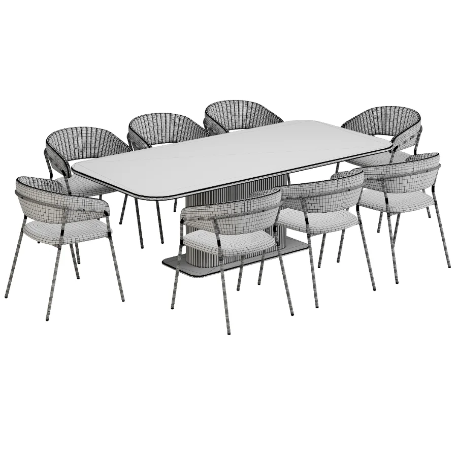 Dinning chair and table352 - Image 4