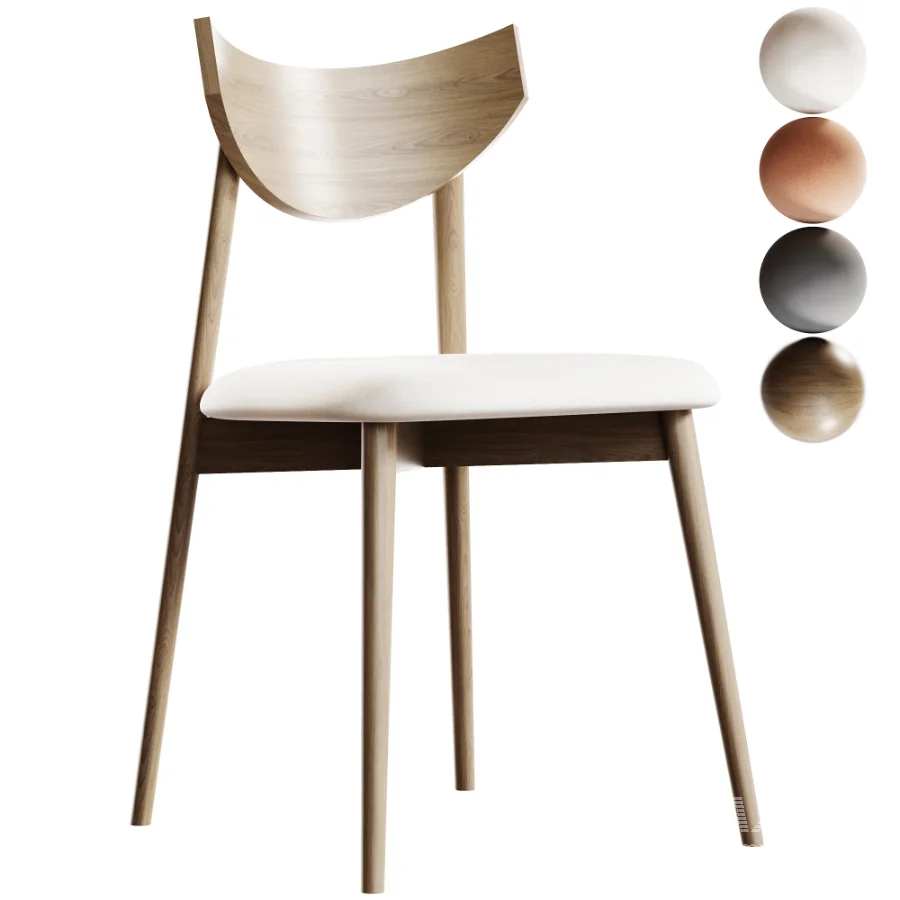 Seymour Velour Chair - Image 1