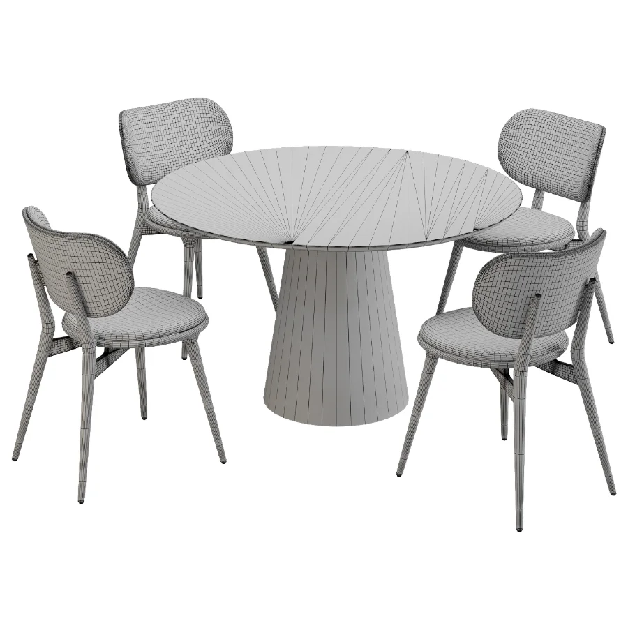 Dinning chair and table358 - Image 3