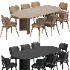 Dinning chair and table357 - Thumbnail 1