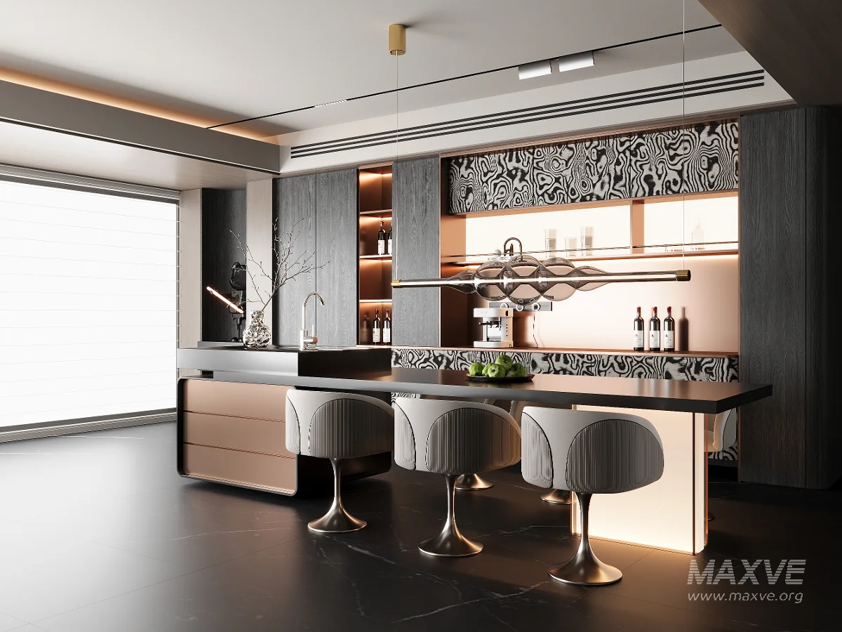 modern dining room - Image 1