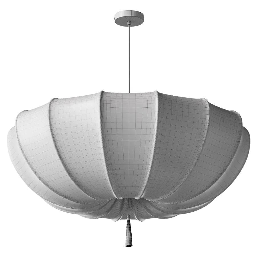 Nordic Fabric Wabi Sabi Chandelier - Image 3