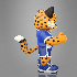 Cartoon Leopard Mascot Character - Thumbnail 3