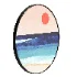 Painting Surfer at sunset - Thumbnail 1