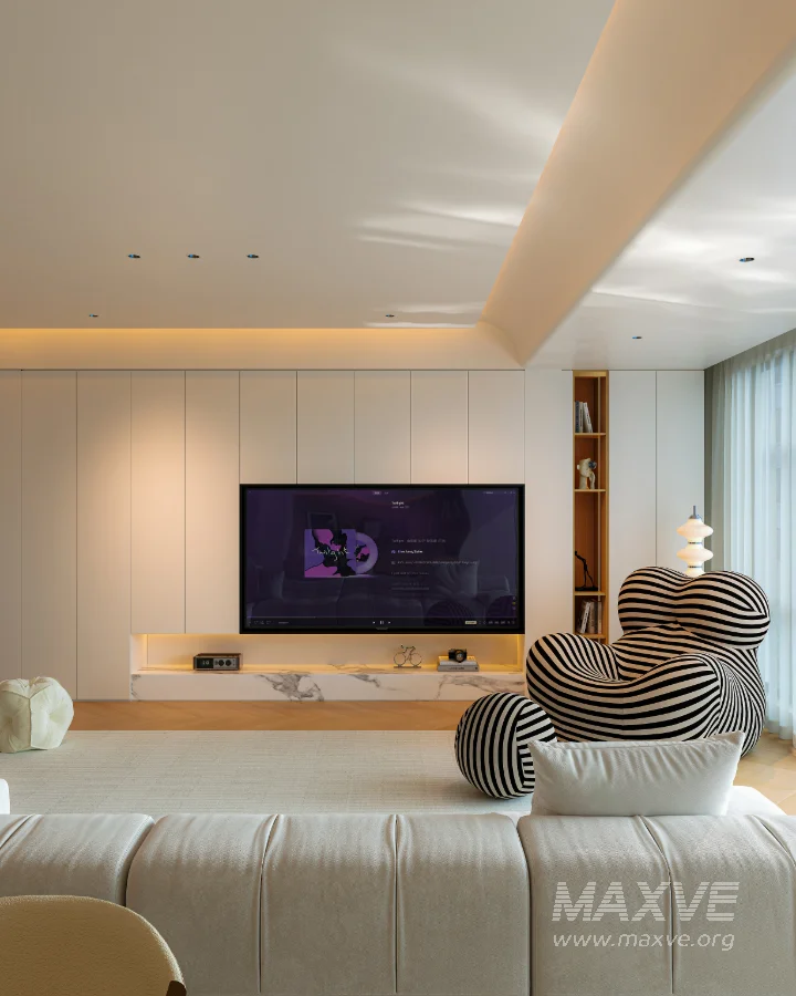 Modern living room dining room - Image 10