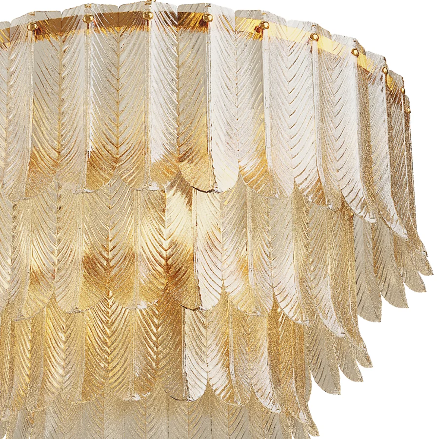 Modern Luxury Glass Chandelier - Image 4