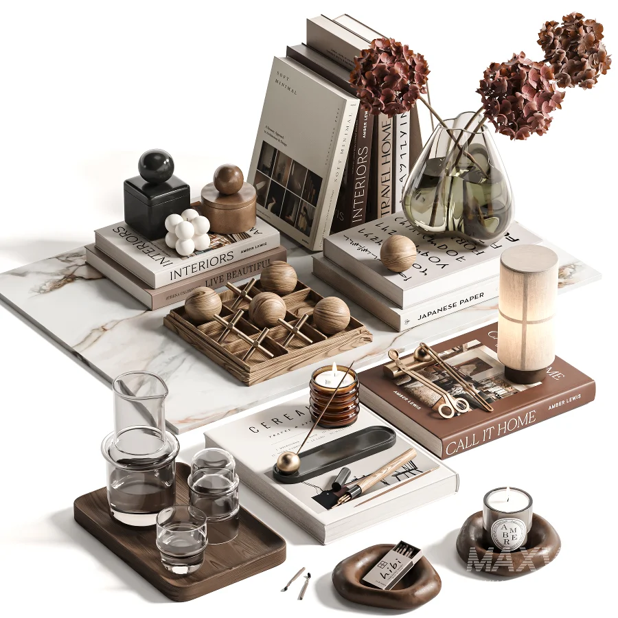 Tabletop Vintage Decor Set29 - Image 1